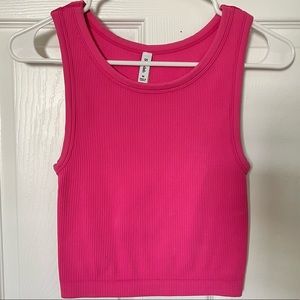 Aritzia Sun-deh Sinchseamless Tank - Pink